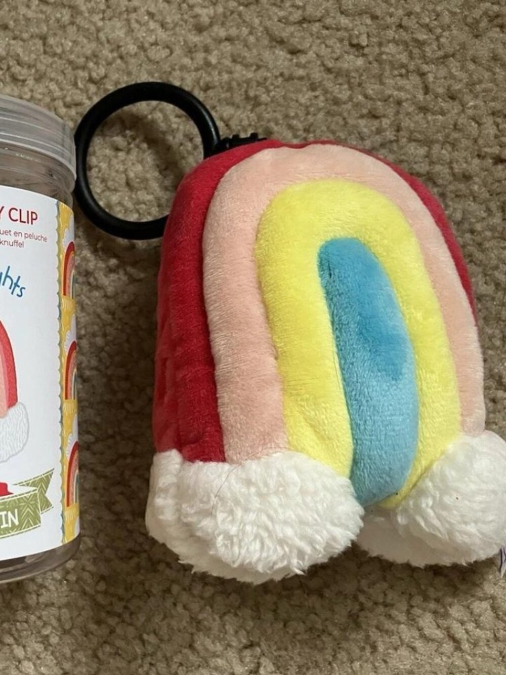 Scentsy HAPPY THOUGHTS Scentsy Buddy Clip Amazon Rain Scented Rainbow New